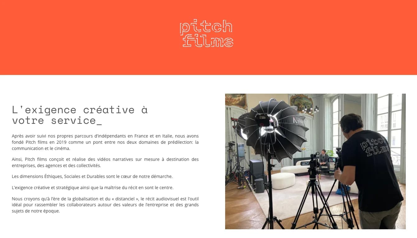 Pitch Films_, visuel 4
