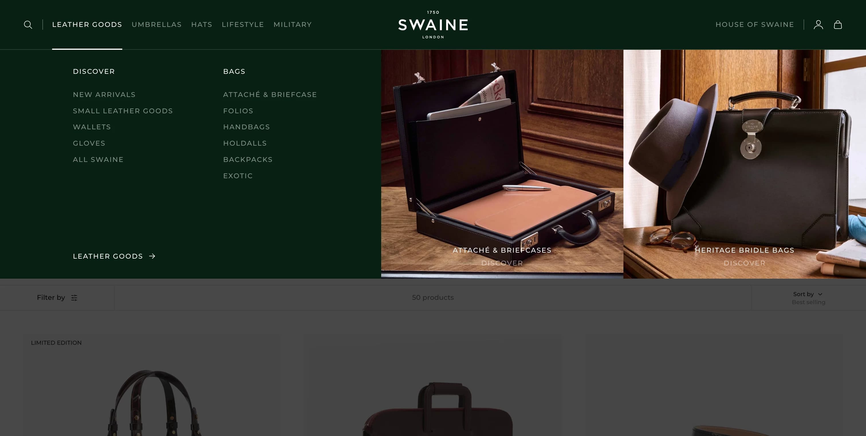 Swaine London, visuel 2