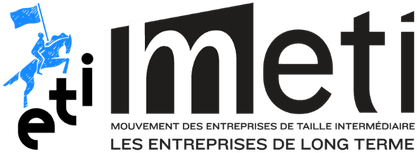 Logo Mouvement des Entreprises de Taille Intermédiaire - METI