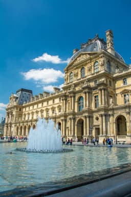 Le palais du Louvre, Paris