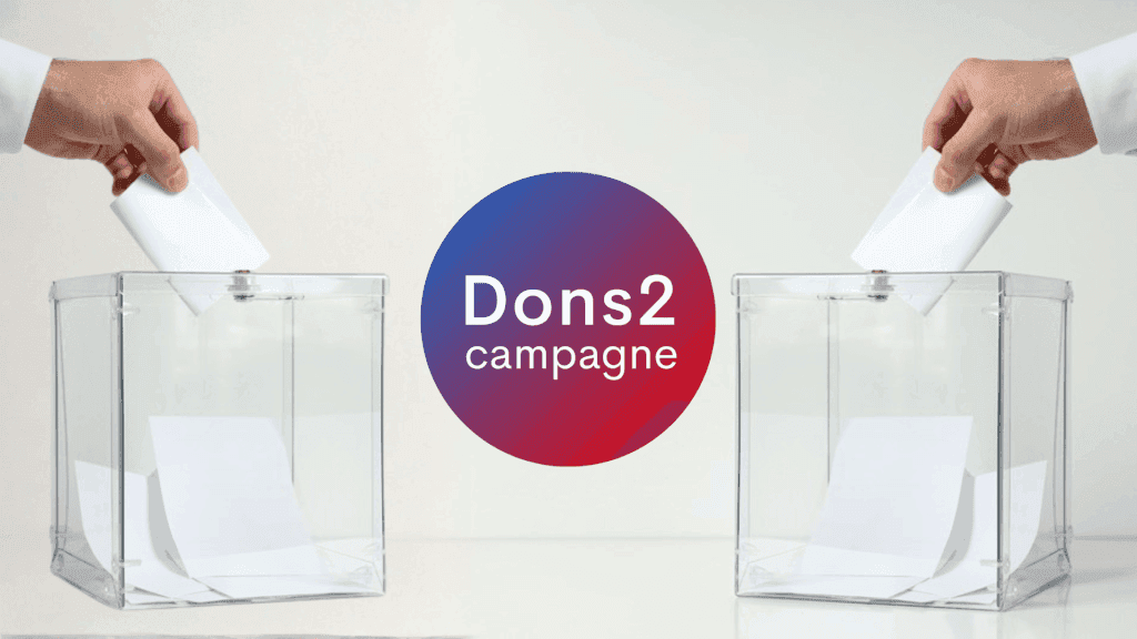 Solution Dons2Campagne campagne électorale, collectez des dons simplement