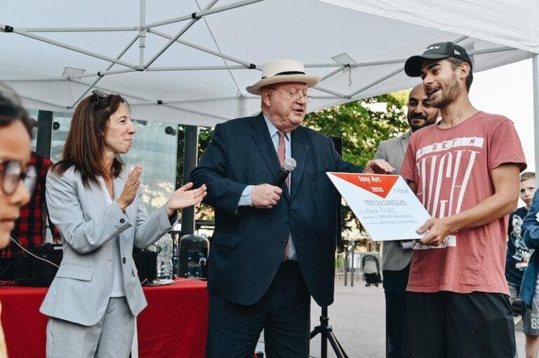 De CONCILIUM à un concours d’art : Félicitations à Martin, vainqueur du Festival de street art 3° édition “ISSY ART”