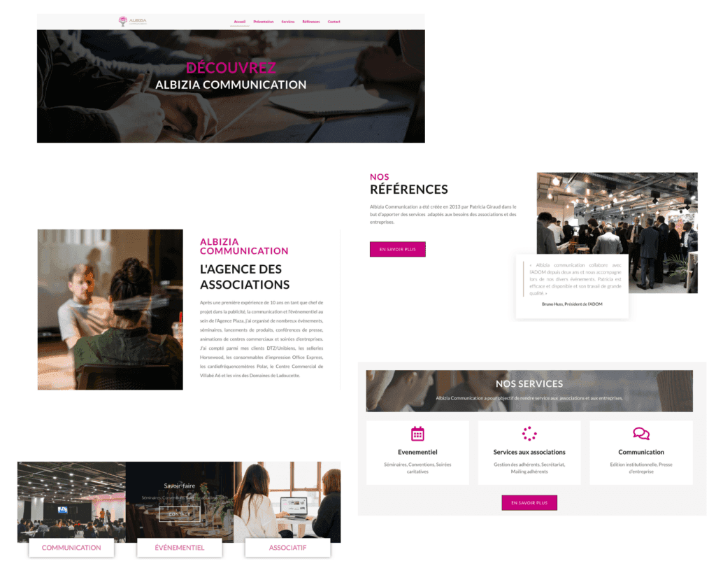 Albizia Communication, visuel 3
