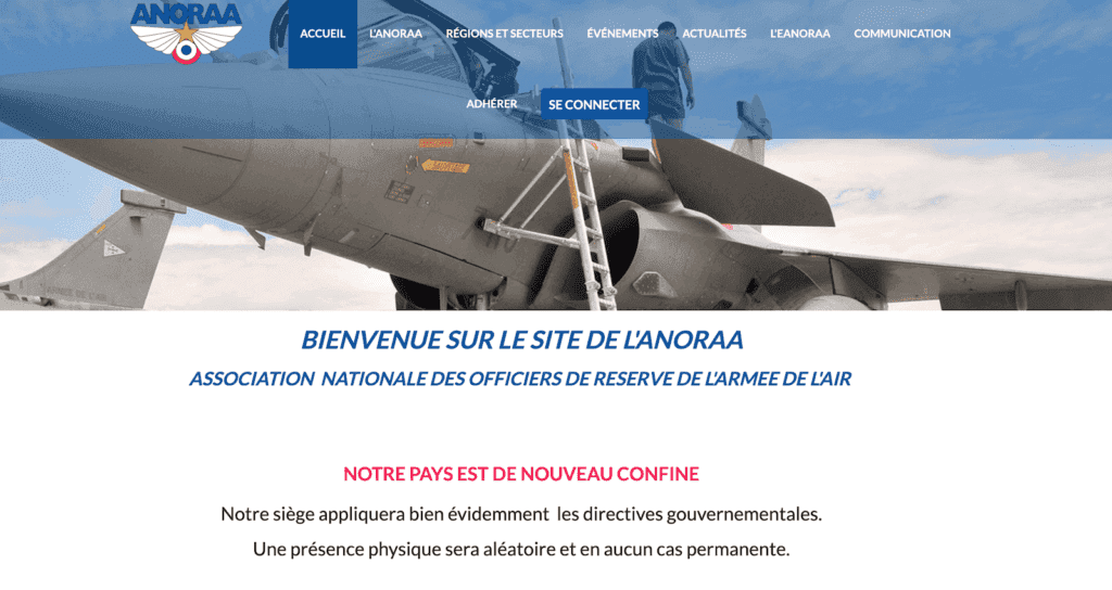 Association Nationale des Officiers de Réserve de l'Armée de l'Air (ANORAA), image 3
