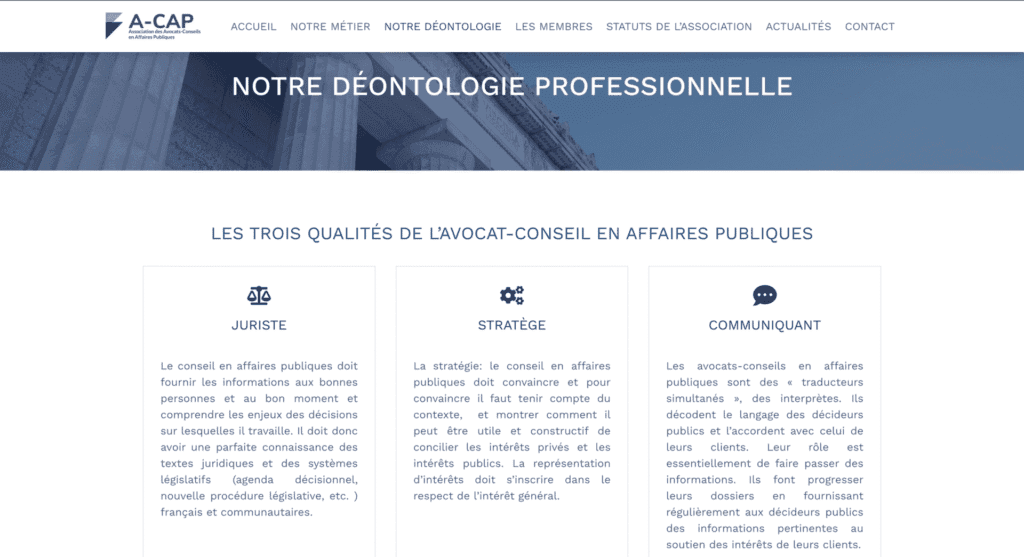 Association des Avocats-Conseils en Affaires Publiques, image 2