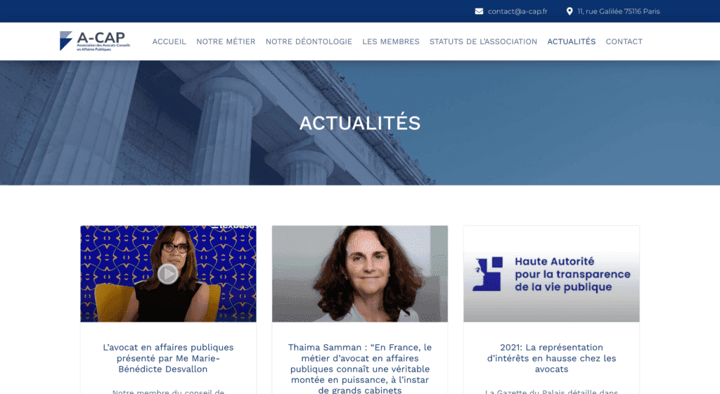 Association des Avocats-Conseils en Affaires Publiques, visuel 7