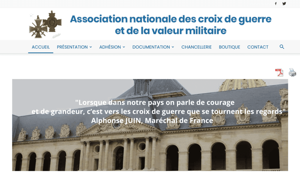 Association Nationale de la Croix de Guerre et de la Valeur Militaire (ANCGVM), image 3