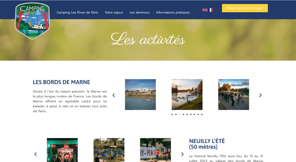 Camping Les Rives de Paris, image 2
