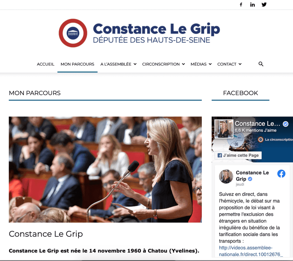 Member of Parliament Constance Le Grip, image 1