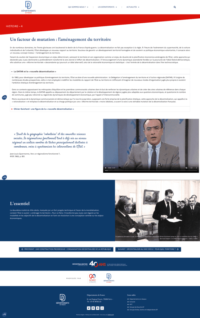 Départements de France - Exposition, visuel 2