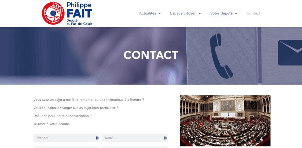 Député Philippe Fait, visuel 5