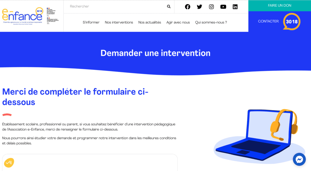 e-Enfance / 3018 Association, image 3