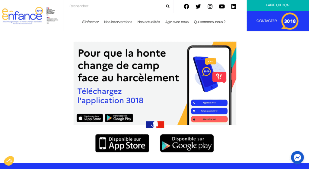 e-Enfance / 3018 Association, image 1