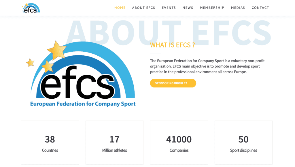 European Federation for Company Sport (EFCS), image 1
