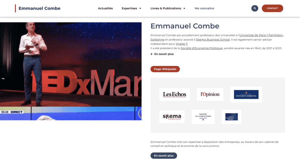 Emmanuel Combe (Vice-Président Autorité de la concurrence), visuel 2