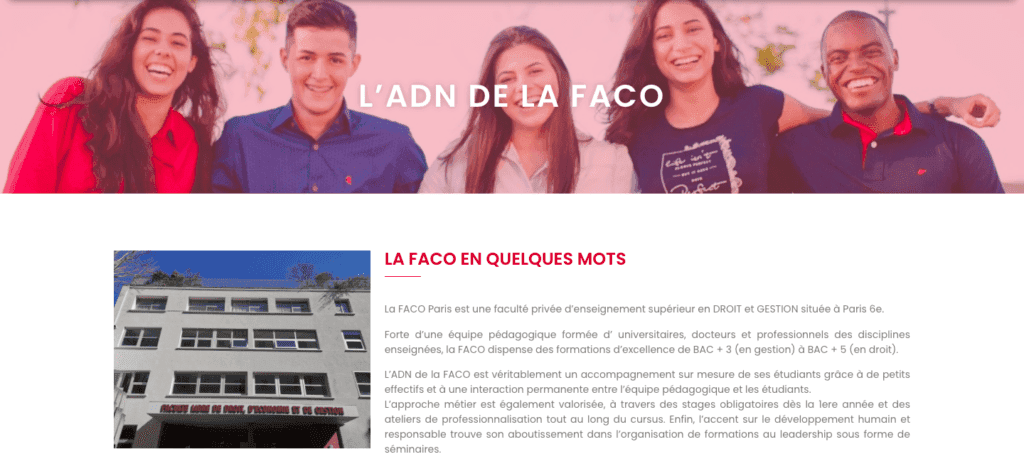 FACO Paris – Faculté libre de droit, d'économie et de gestion, image 2