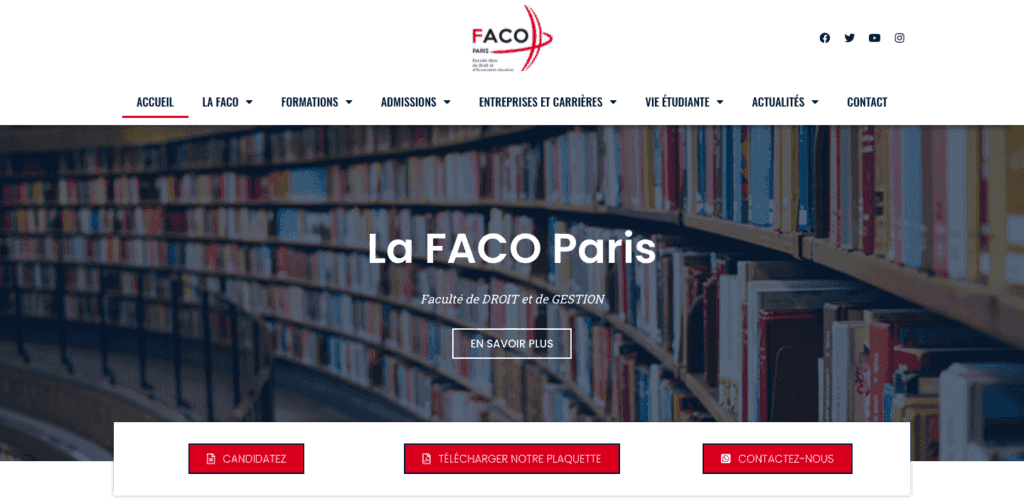FACO Paris – Faculté libre de droit, d'économie et de gestion, image 3