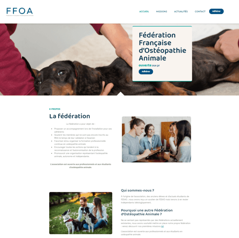 Fédération Française d'Ostéopathie Animale – FFOA, image 5