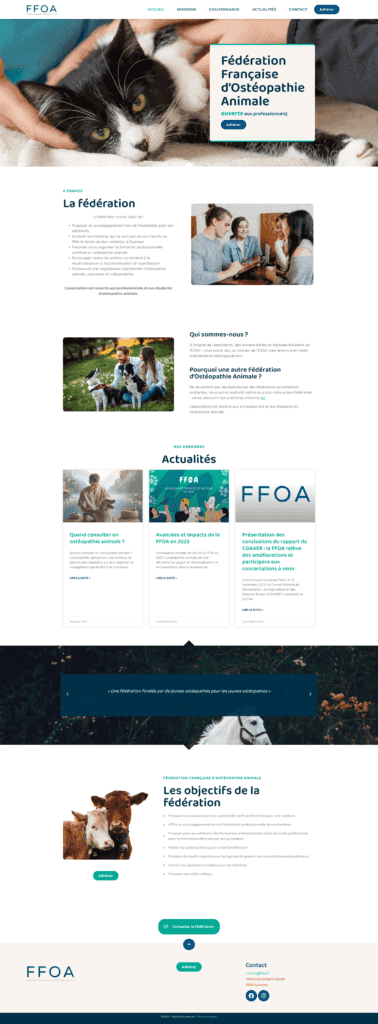 Fédération Française d'Ostéopathie Animale – FFOA, image 1