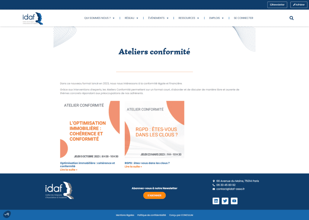 Institut des Dirigeants d'Associations et Fondations – IDAF, image 4