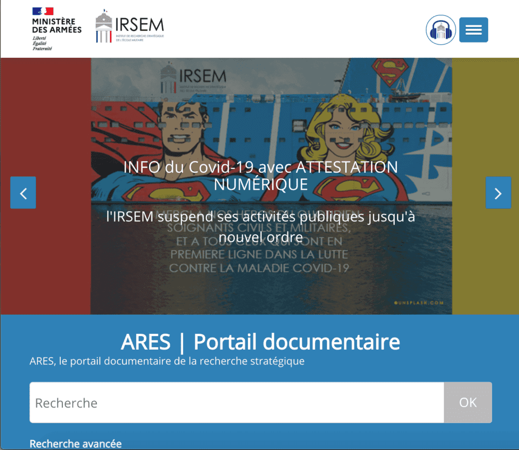 Institut de recherche stratégique de l'École Militaire (IRSEM), image 3