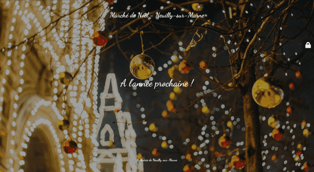 The Neuilly-sur-Marne Christmas Market platform, image 1