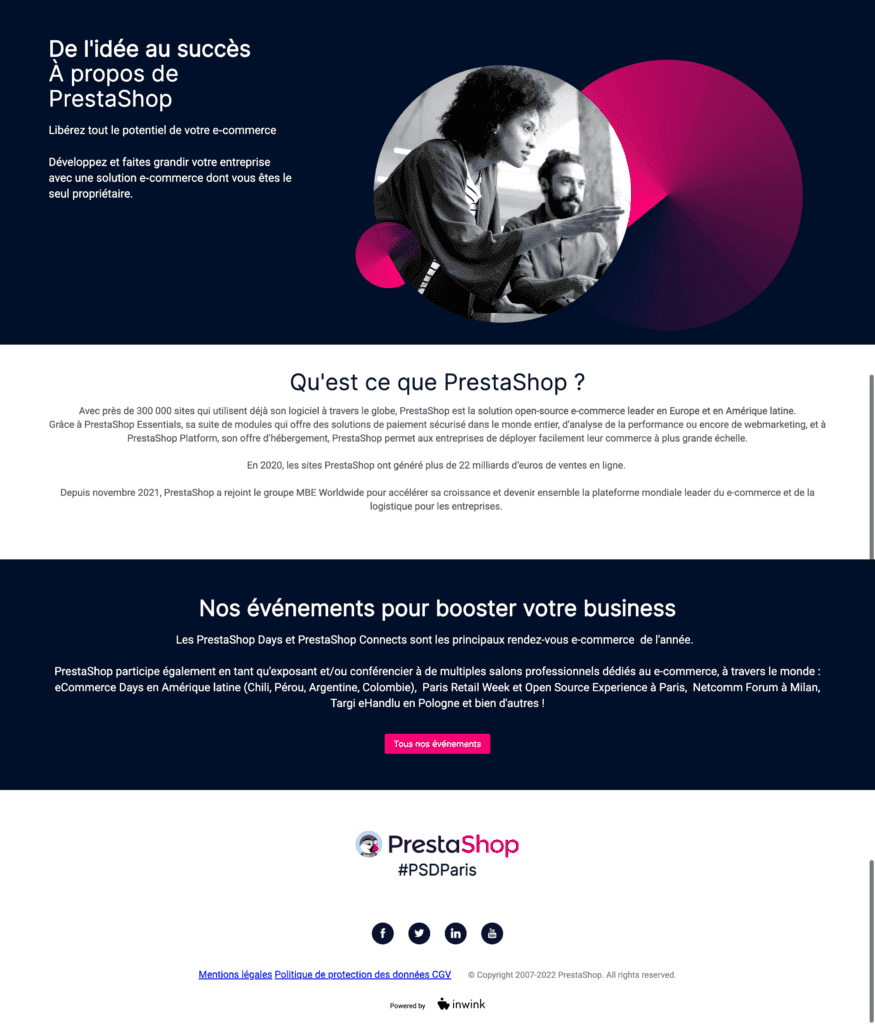 Prestashop – Events, image 1